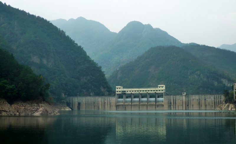 水库----浙江新昌沃洲湖200911 摄影 菲菲20091022