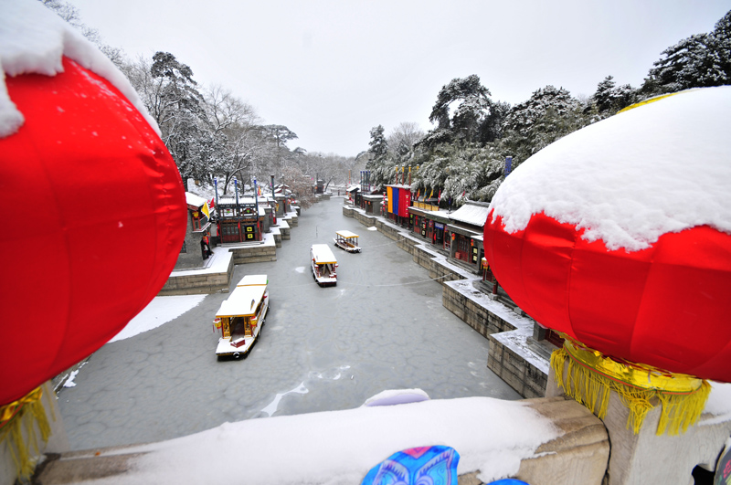 春雪苏州街 摄影 林大林