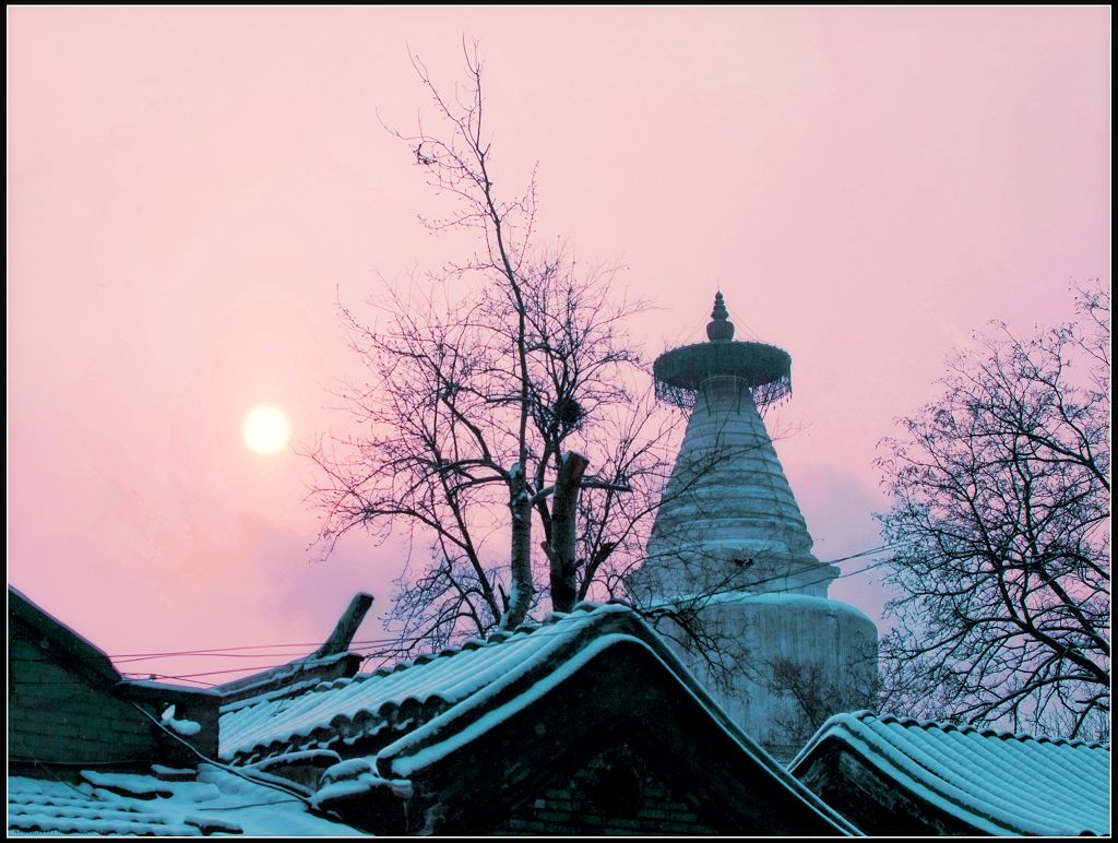 古城春雪 2 摄影 垦荒牛