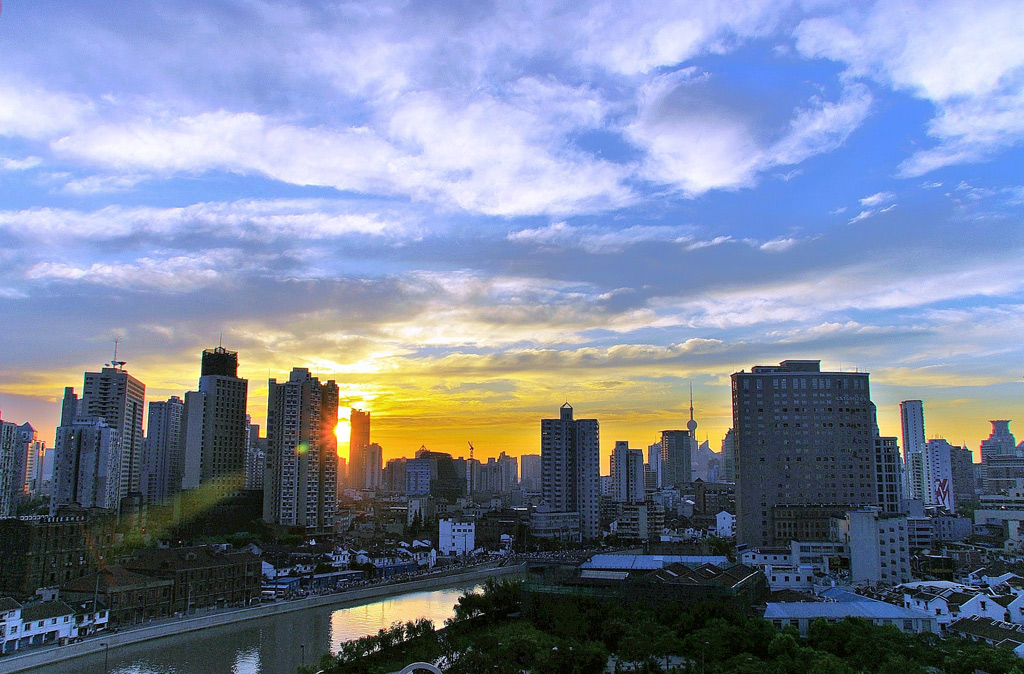 都市晨曦 摄影 石舫