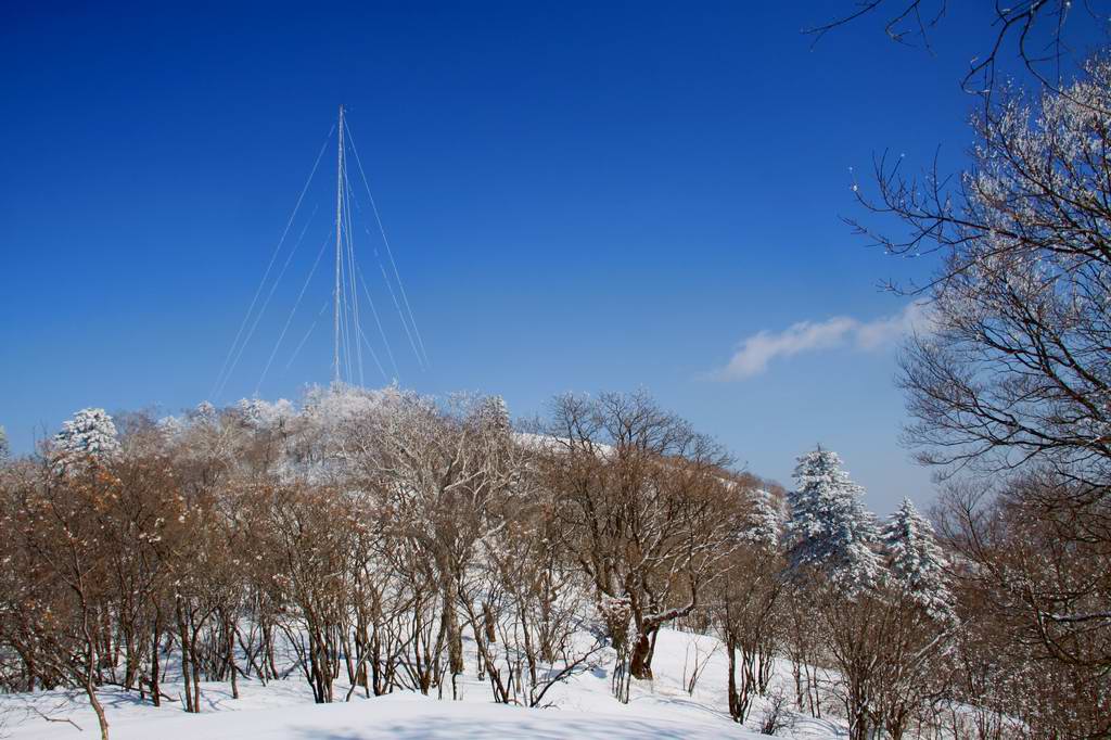 雪山高塔 摄影 星湖