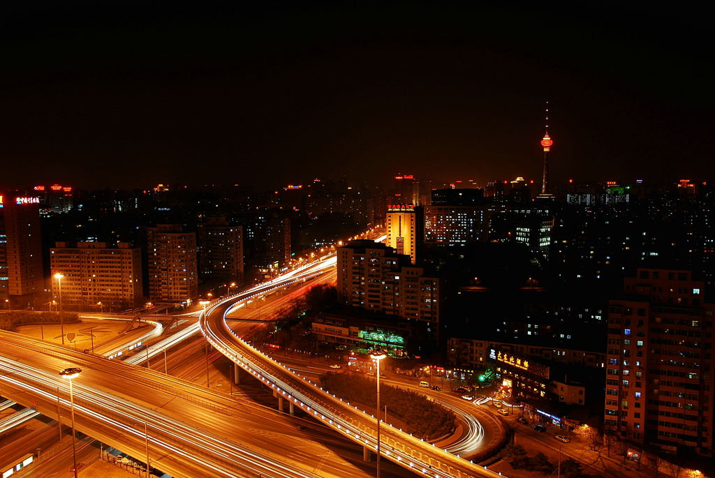 京城一角—夜景 摄影 摄乐