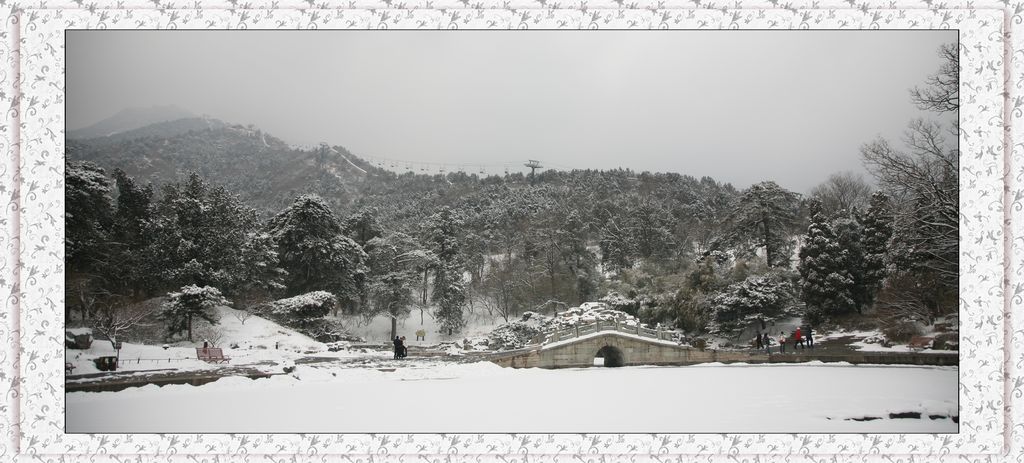 香山春雪 摄影 翠堤