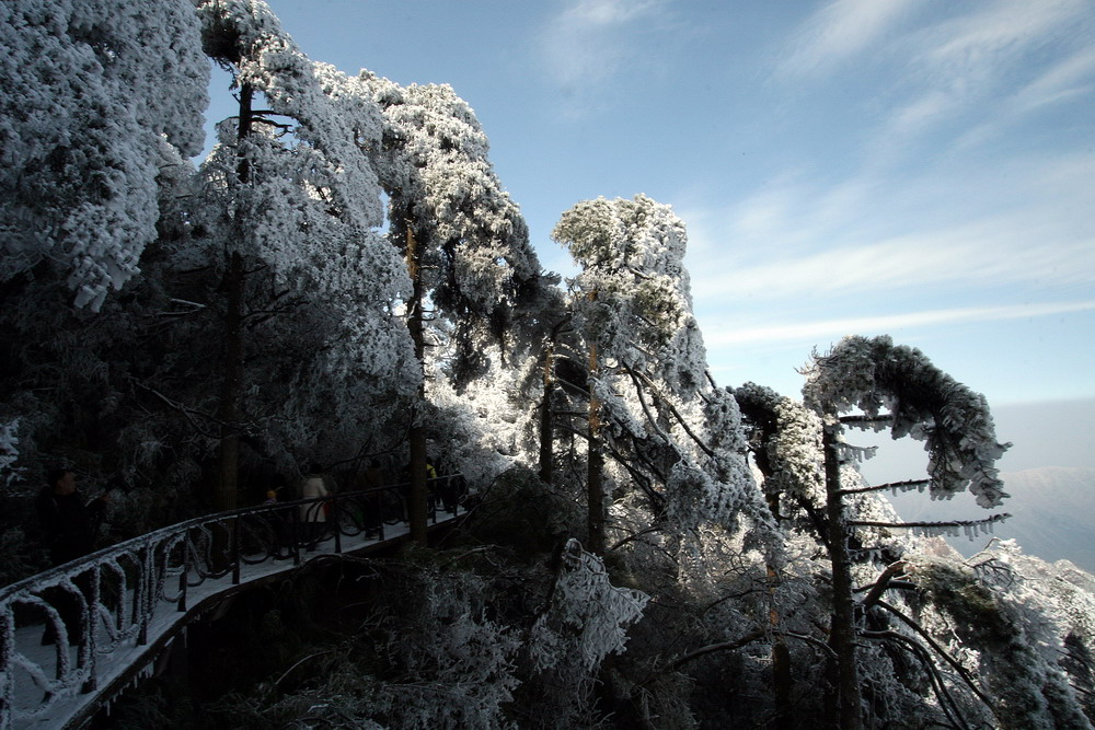 三清山雪景 摄影 自奋蹄