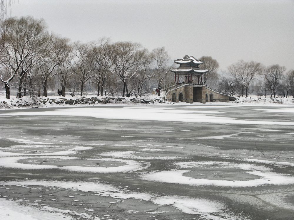 春雪颐和园 摄影 一片静水