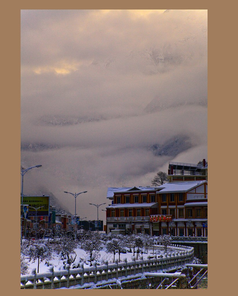 雪景（一） 摄影 踏月而行