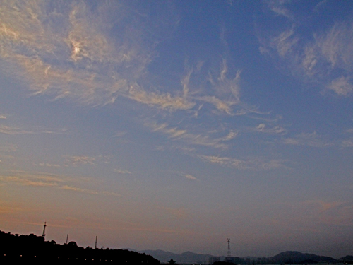 鼓浪屿码头的夕阳 摄影 亮亮爸