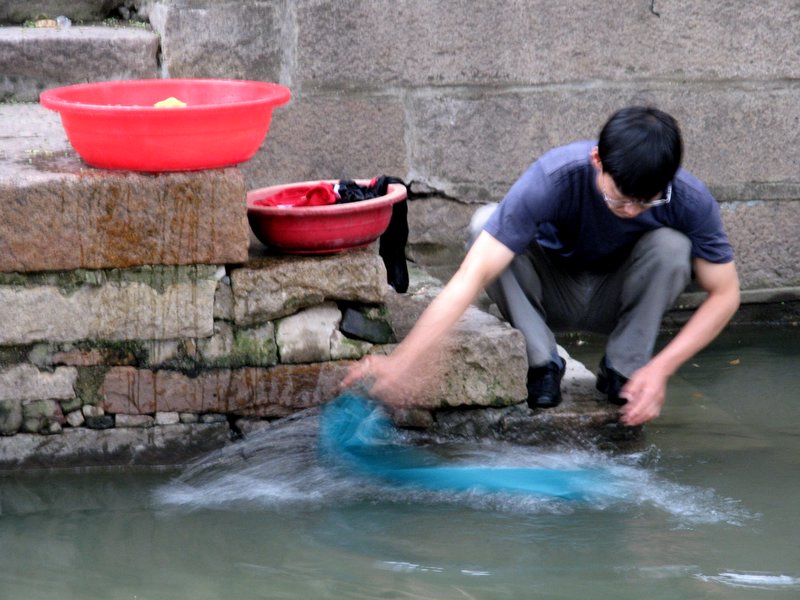 水乡男人 摄影 傻大庆