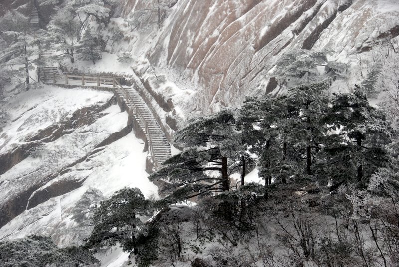 黃山雪景 摄影 难得胡涂