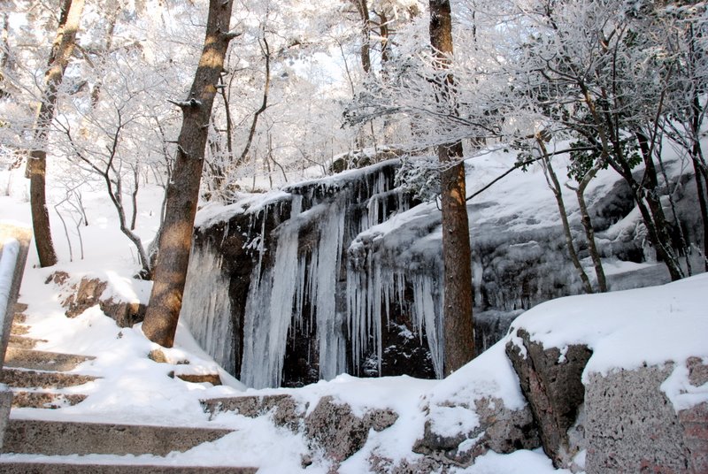 黃山雪景 摄影 难得胡涂