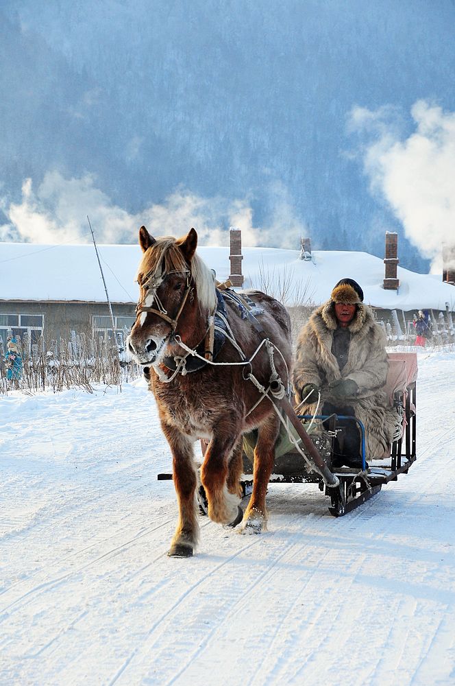 雪乡人之一 摄影 完达山主