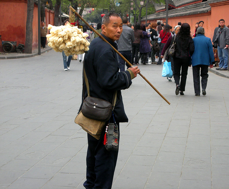 街头小贩（三） 摄影 雪丽