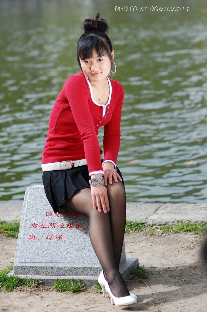 美女 摄影 阳光灿烂中