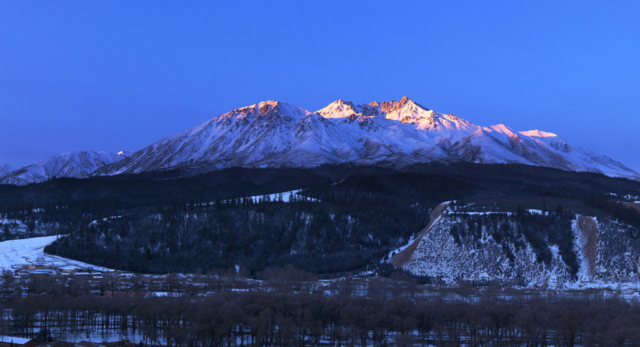 雪域祁连山 摄影 长弓雪原