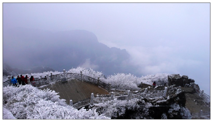 峨眉山顶 摄影 春雨潇潇