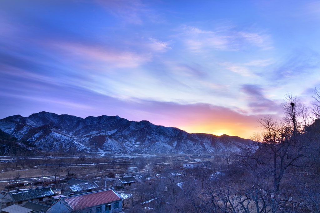 家乡冬景 摄影 品茗