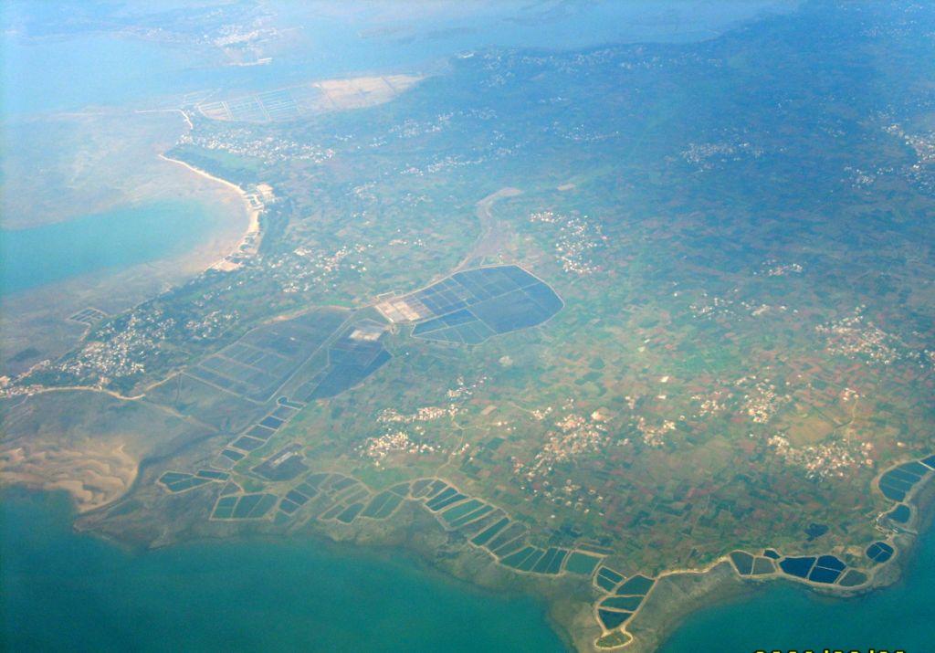 鸟瞰海南岛 摄影 原原