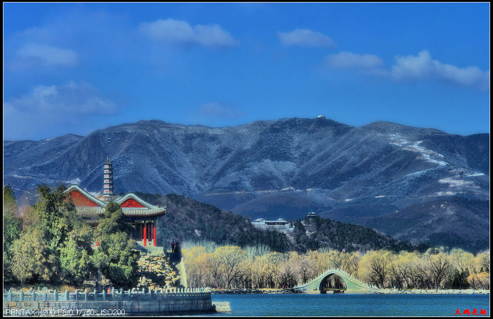 西山晴雪 摄影 鲲鹏展翅