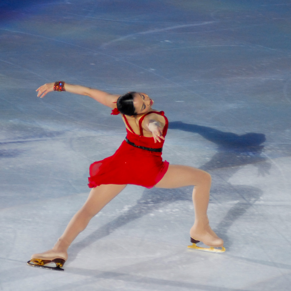 2009大冬会花样滑冰女单冠军日本选手中野友加里 摄影 兴耀