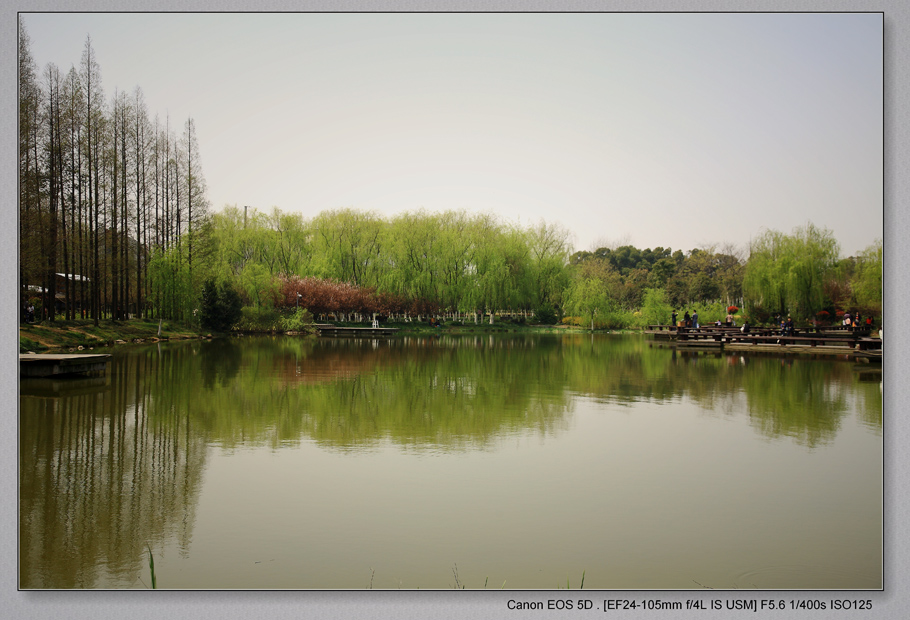 湖畔小景 摄影 思秋