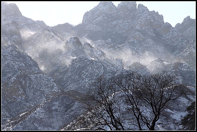 雪后深山水墨景[3] 摄影 影像记忆