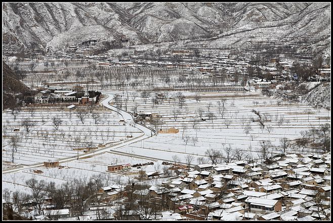 雪后深山水墨景 摄影 影像记忆