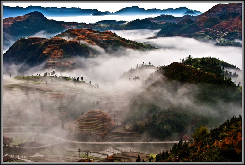 白云绕山间 摄影 廊桥古迹