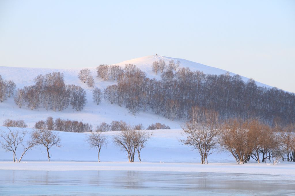 雪原早晨 摄影 温柔小刀