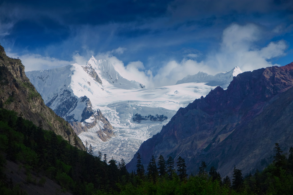 米堆雪山 摄影 老杨头