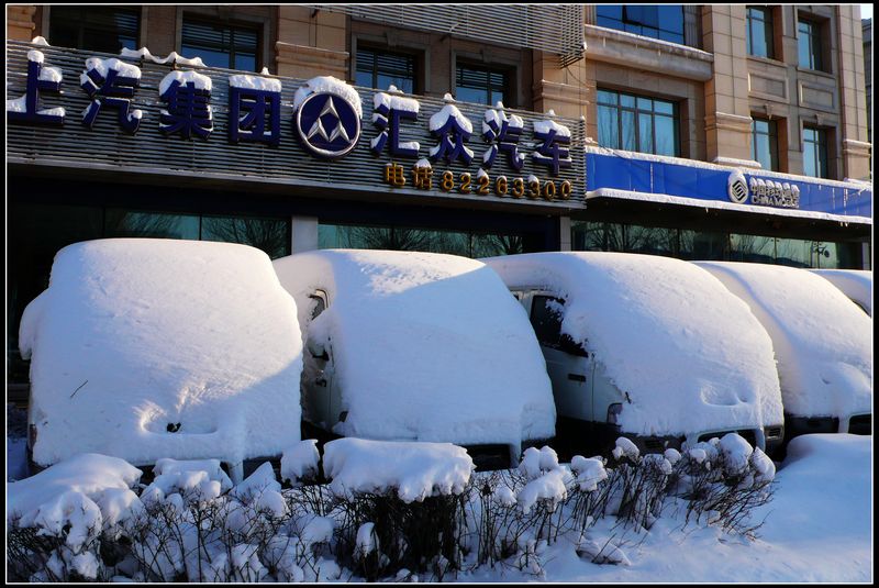 汽车盖被 摄影 春雨潇潇