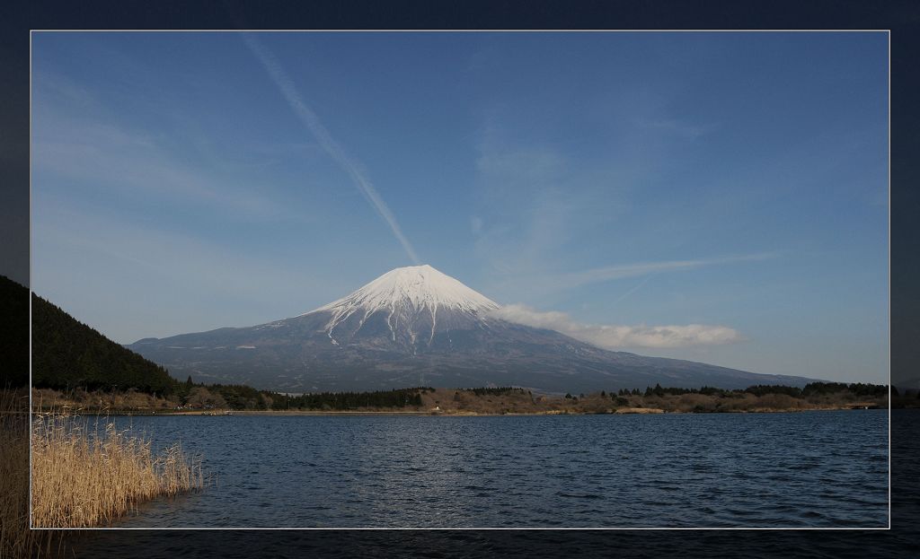 远眺富士山 摄影 红隼00123