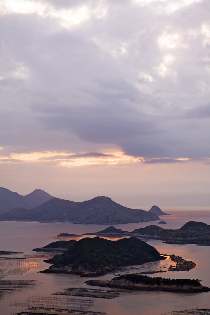 晨光映海湾 摄影 秋日明月