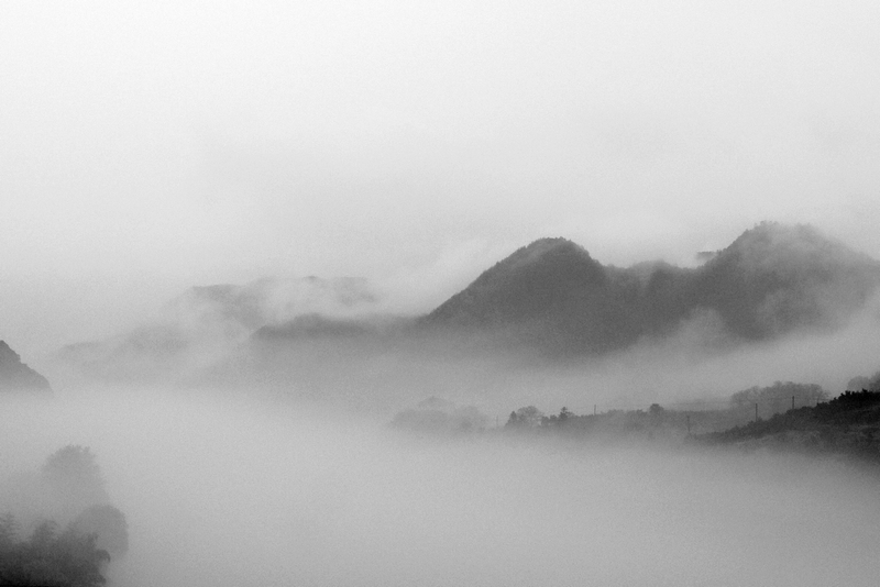 云雾山中 摄影 烂柯山