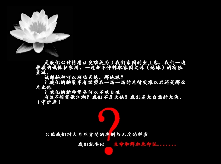 面对大自然的惩罚我们只能无条件的接受 摄影 摇曳探花