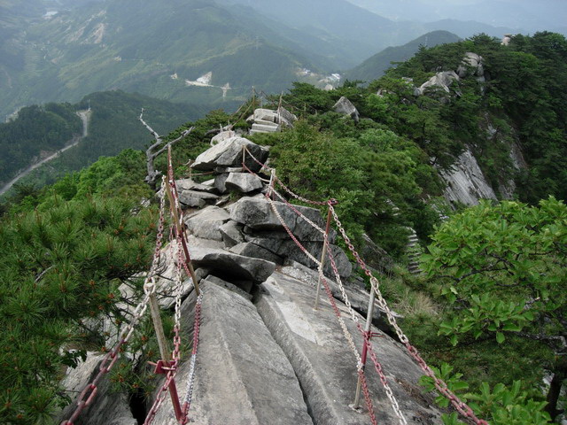 大别山罗田薄刀峰 摄影 清水鱼