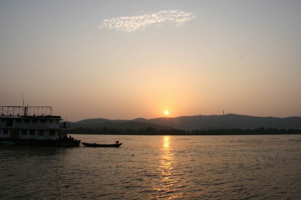 湘江夕照 摄影 彭湖湾