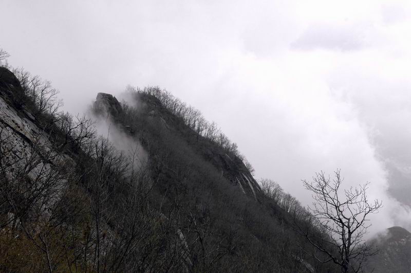 一峰之隔 摄影 牧童