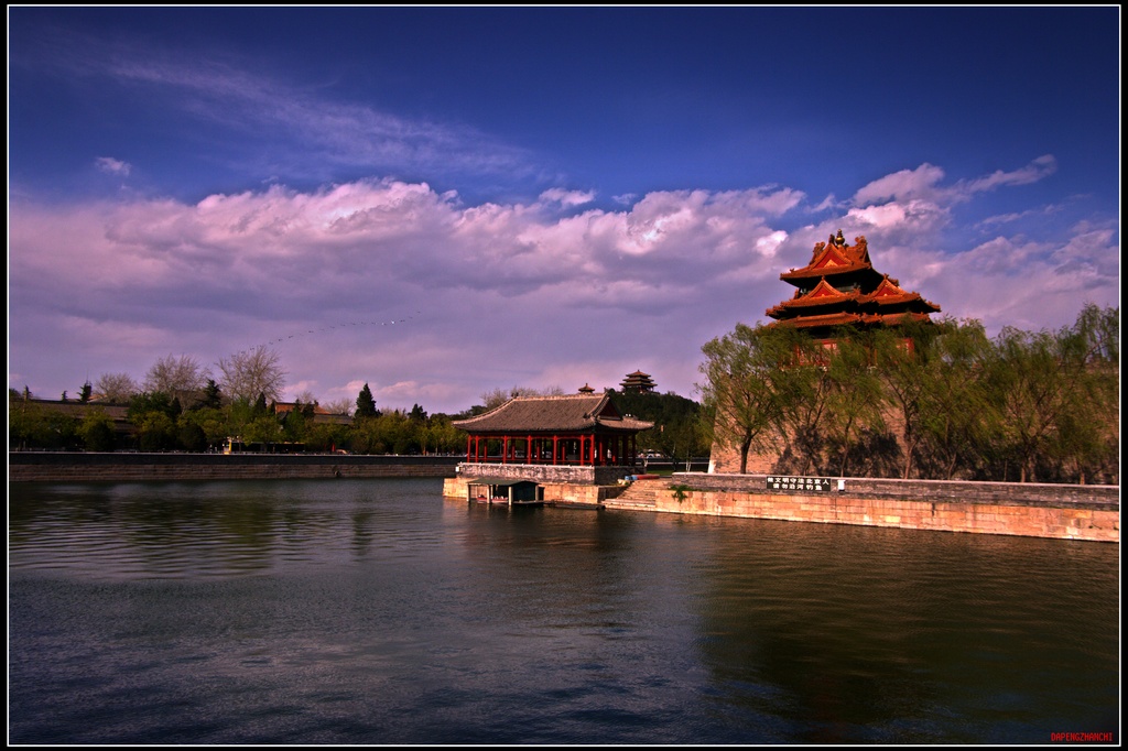 角楼风景 摄影 鲲鹏展翅