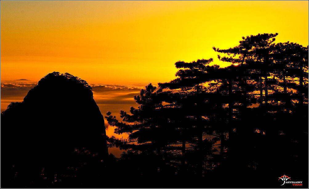 黄山日出 摄影 烂炮兵