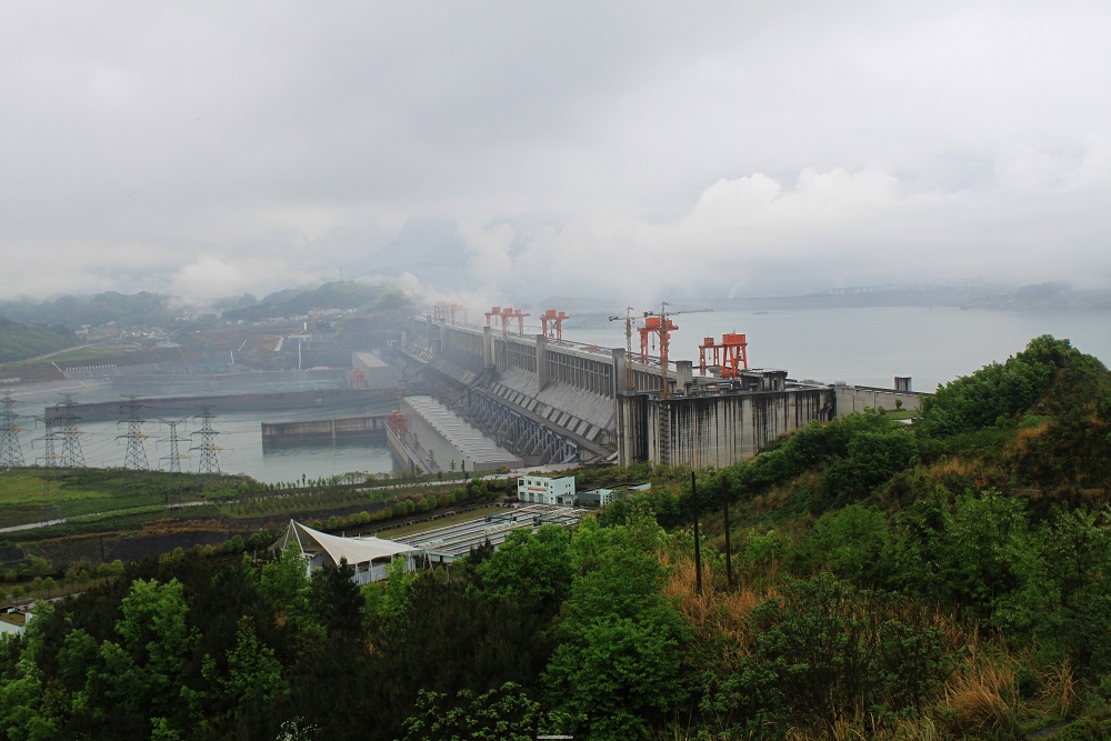 三峡库区风光之九-----大坝雄姿 摄影 影海求知