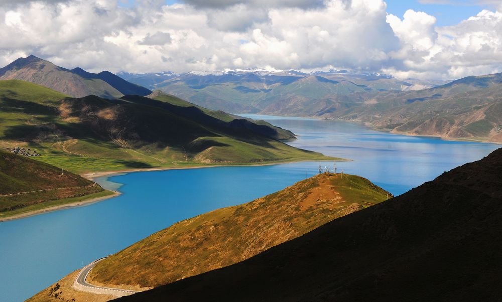 圣湖羊卓雍远景（请点大图） 摄影 色谷饥仙