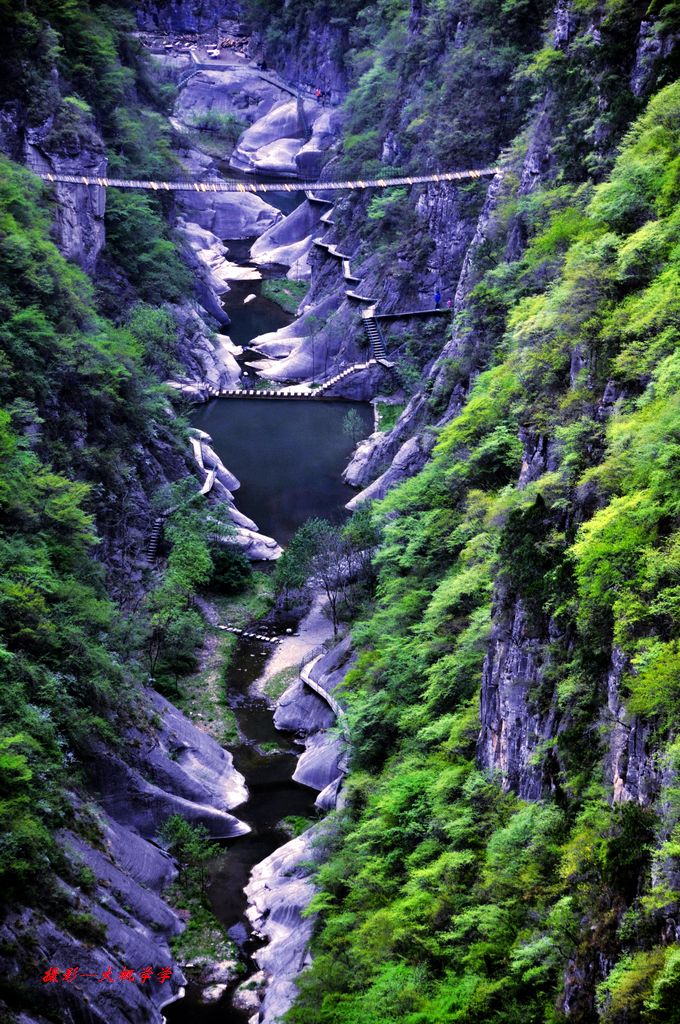 最美的峡谷--太行山大峡谷之黑龙潭 摄影 dagaixuexue