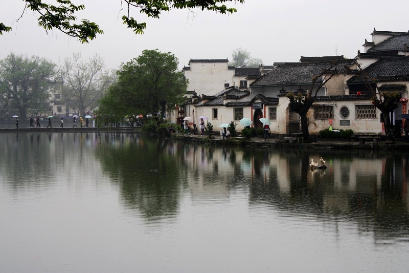 雨中宏村 摄影 静葵