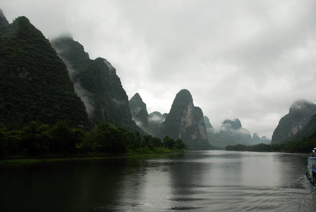 桂林山水甲天下 摄影 秋叶雨荷