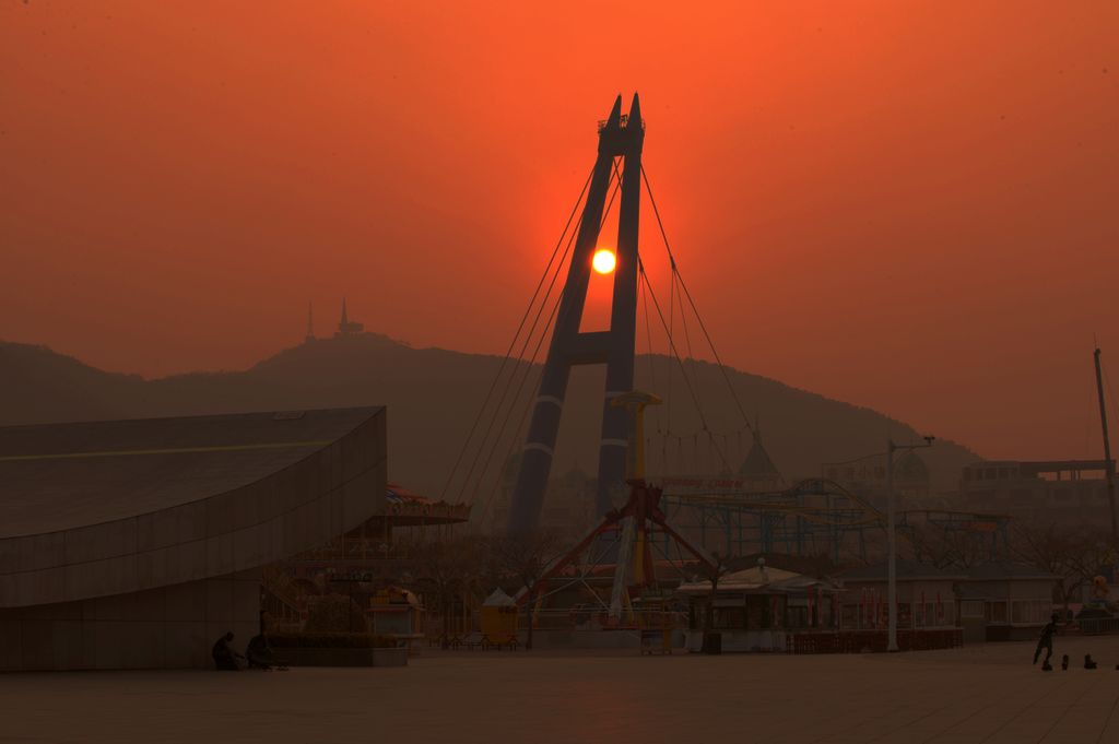 大连星海广场的早晨 摄影 无欲则刚