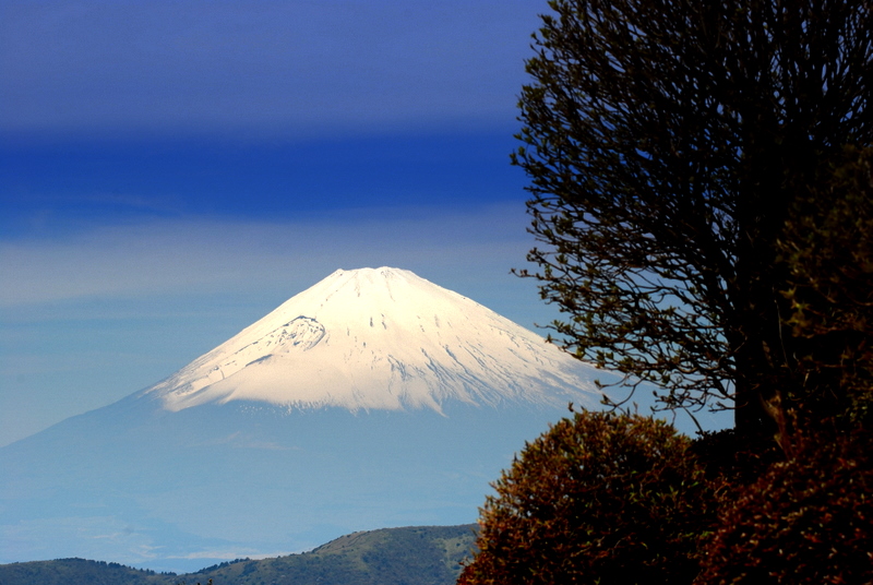 远眺富士山（2） 摄影 集束光