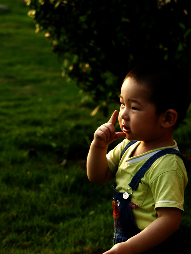 二十一个多月大的小淘气4 摄影 老地