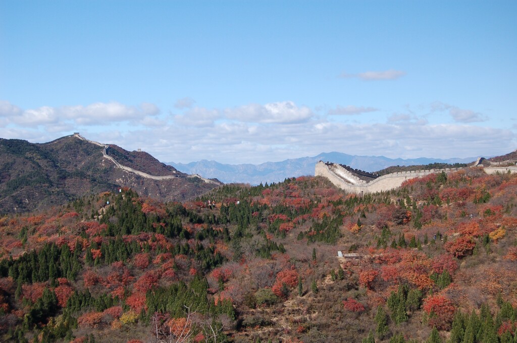 长城红叶 摄影 青山老叟