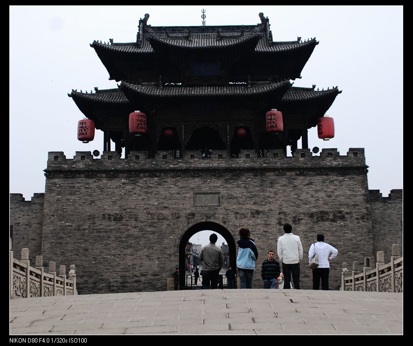 常家大院 摄影 蓝色美丽