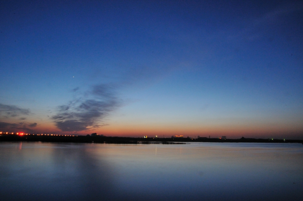 松花江夜景 摄影 小生活